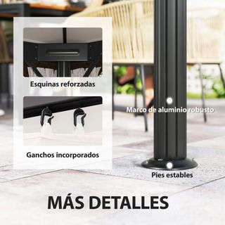 Cenador Pérgola Jardín 4x3m