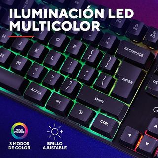 Teclado Gaming GX Trust 835 Retroiluminado