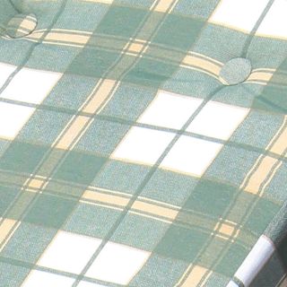 Poltrona Relax in Legno Reclinabile Cuscino Verde