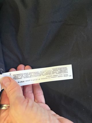 Abrigo efecto piel ZARA Oversize Talla S