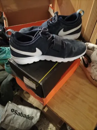 Zapatillas Nike Azul y Blanco