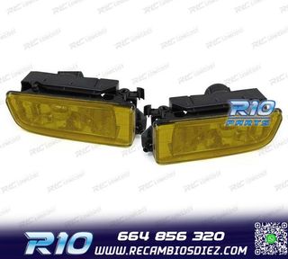 FAROS ANTINIEBLA BMW E36 CRISTAL AMARILLO