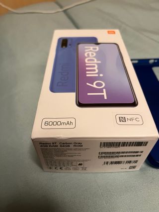 Xiaomi Redmi 9T Negro + Cascos inalámbricos.