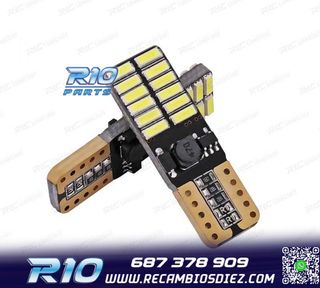 BOMBILLA T10 LED 24 SMD CANBUS