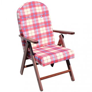 Poltrona Relax Reclinabile 4 Posizioni in Faggio