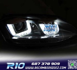 FAROS VOLKSWAGEN VW GOLF 7 12-17 LOOK GTI LED LUZ DIURNA