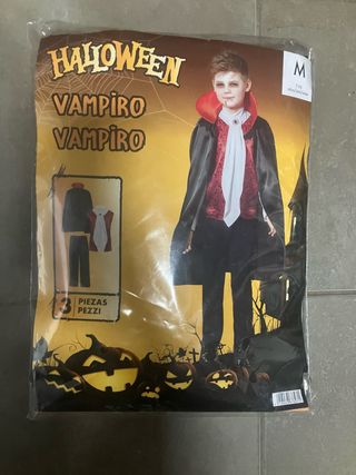 Disfraz Vampiro Niño Talla M (7-10 años)