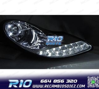 FAROS PORSCHE BOXSTER 96-04 NEW LED EDITION CROMO