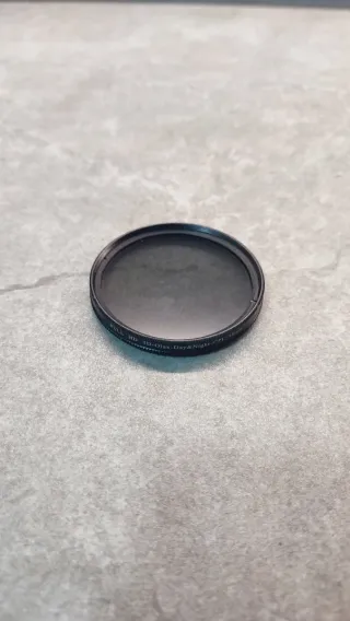 Filtro polarizador de 58mm para objetivos.