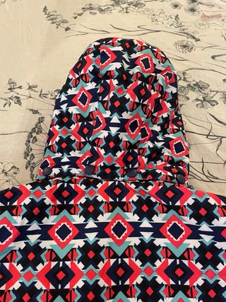 Chaqueta infantil ski estampada