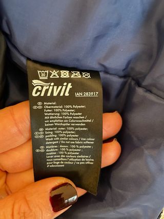 Chaqueta infantil ski estampada