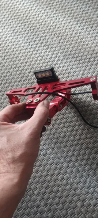 Portamatrículas moto