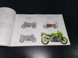 Catálogo Kawasaki Ninja ZX-9R C1 C2