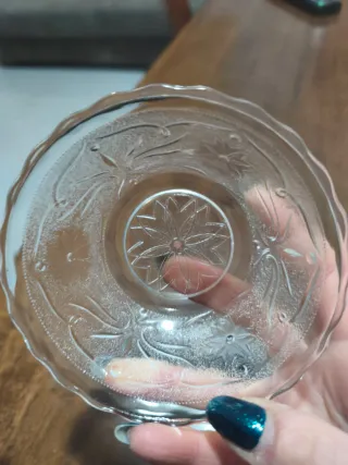 Set 12 coppette macedonia vetro