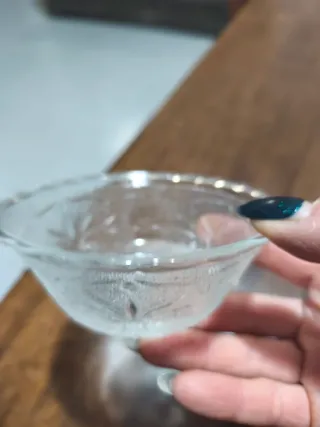 Set 12 coppette macedonia vetro