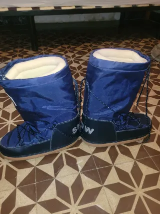 Botas apres ski descansos