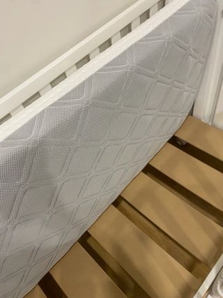 Cuna Don Algodón con colchon antiahogo, 120x60