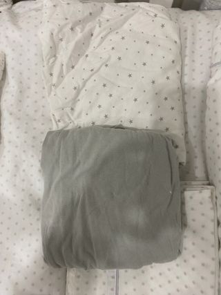 Cuna Don Algodón con colchon antiahogo, 120x60