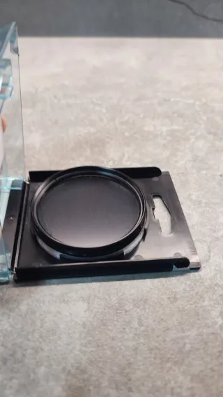 Filtro polarizador de 58mm para objetivos