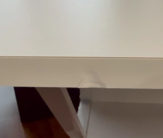 Mesa estudio blanca diseño moderno