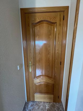 Puertas de Roble Macizo con Cristal