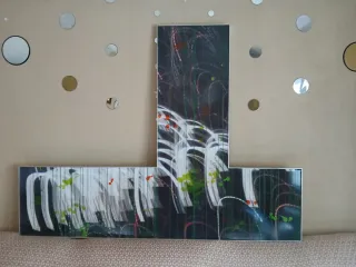 En Movimiento I, 2006(1.41X1.06 )cm