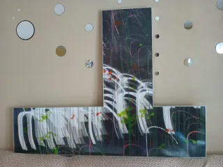 En Movimiento I, 2006(1.41X1.06 )cm