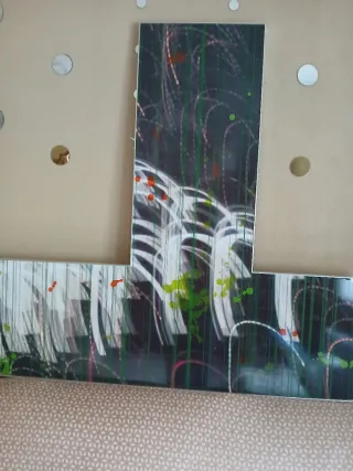 En Movimiento I, 2006(1.41X1.06 )cm