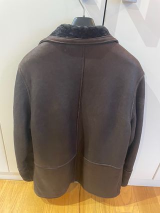 Chaquetón piel Caramelo marrón