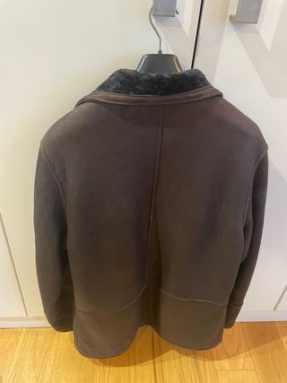 Chaquetón piel Caramelo marrón