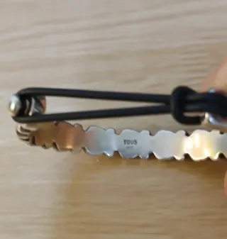 Brazalete Tous Oso Plata