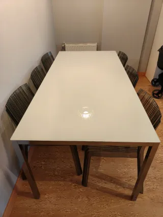 Mesa Torsby y 6 Sillas