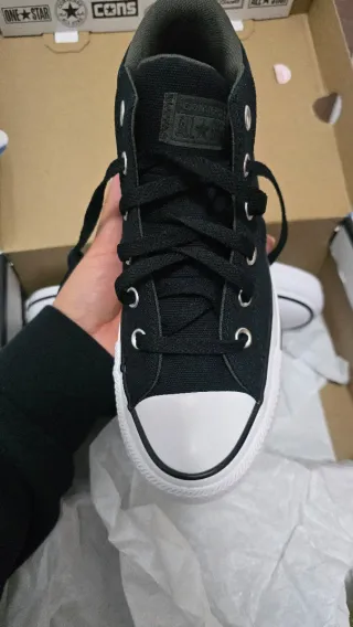 Converse Mujer Negro/Blanco Talla [Talla]