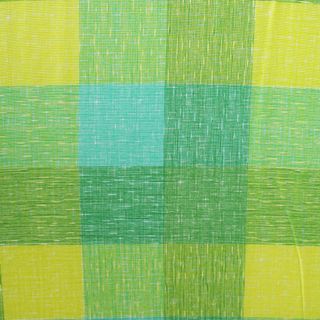 Poltrona Relax Reclinabile Verde Giallo Scozzese