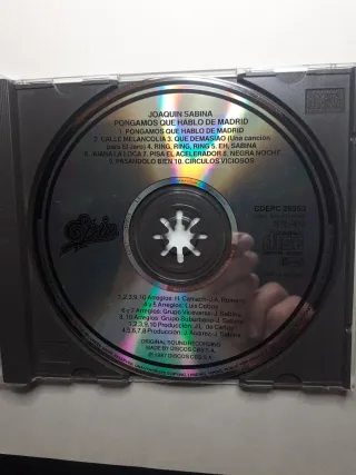 CD Joaquín Sabina - Pongamos que hablo de Madrid