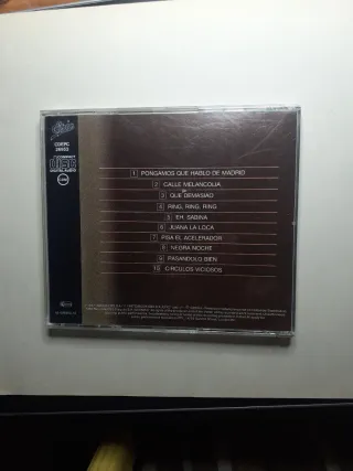 CD Joaquín Sabina - Pongamos que hablo de Madrid