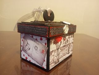 Caja joyero álbum , perfecto para San Valentín