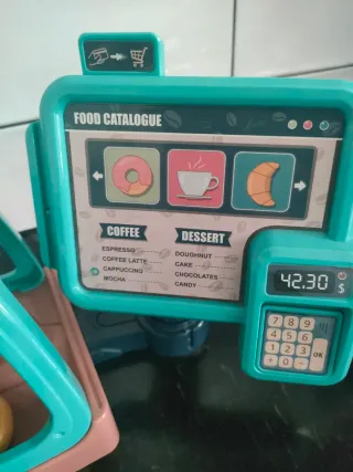 Cafetería de juguete