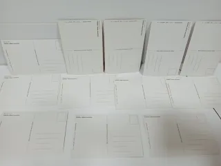 Lote de 22 postales humorísticas vintage