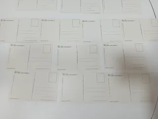 Lote de 22 postales humorísticas vintage