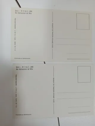 Lote de 22 postales humorísticas vintage