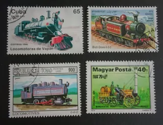 Sellos Locomotoras Vapor