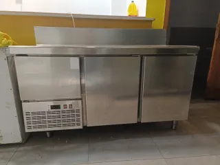 Nevera de cocina de acero inoxidable