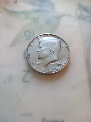 Lotto di 3 Monete Americane: Dime, Kennedy, Washington