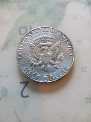 Lotto di 3 Monete Americane: Dime, Kennedy, Washington