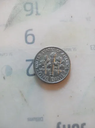 Lotto di 3 Monete Americane: Dime, Kennedy, Washington