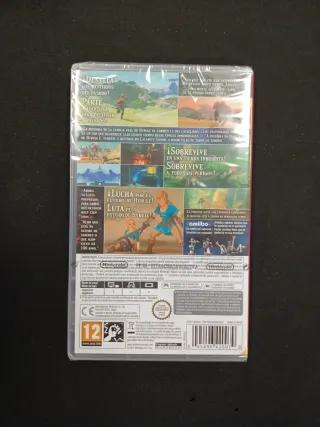 Zelda Breath of the Wild Switch Precintado