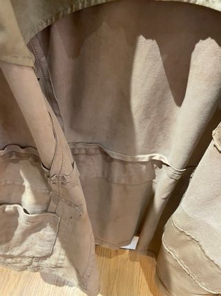 Chaqueta Armani Jeans Piel Marrón