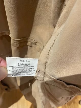 Chaqueta Armani Jeans Piel Marrón