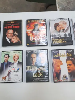 Lote 17 DVDs Películas Variadas